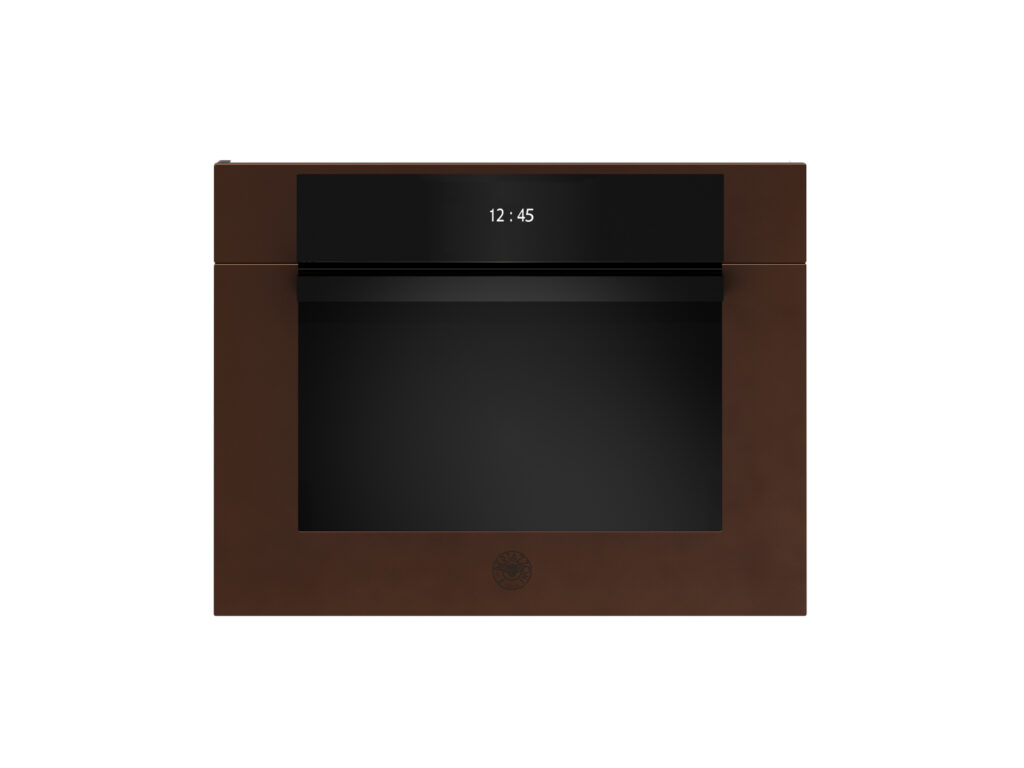 Combined Microwave Oven Bertazzoni Modern 60x45 cm with TFT Display, Copper