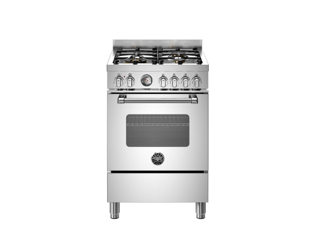Range Bertazzoni Master 60 cm with 4 Gas Burners and Electric Multifunction Oven, Standard