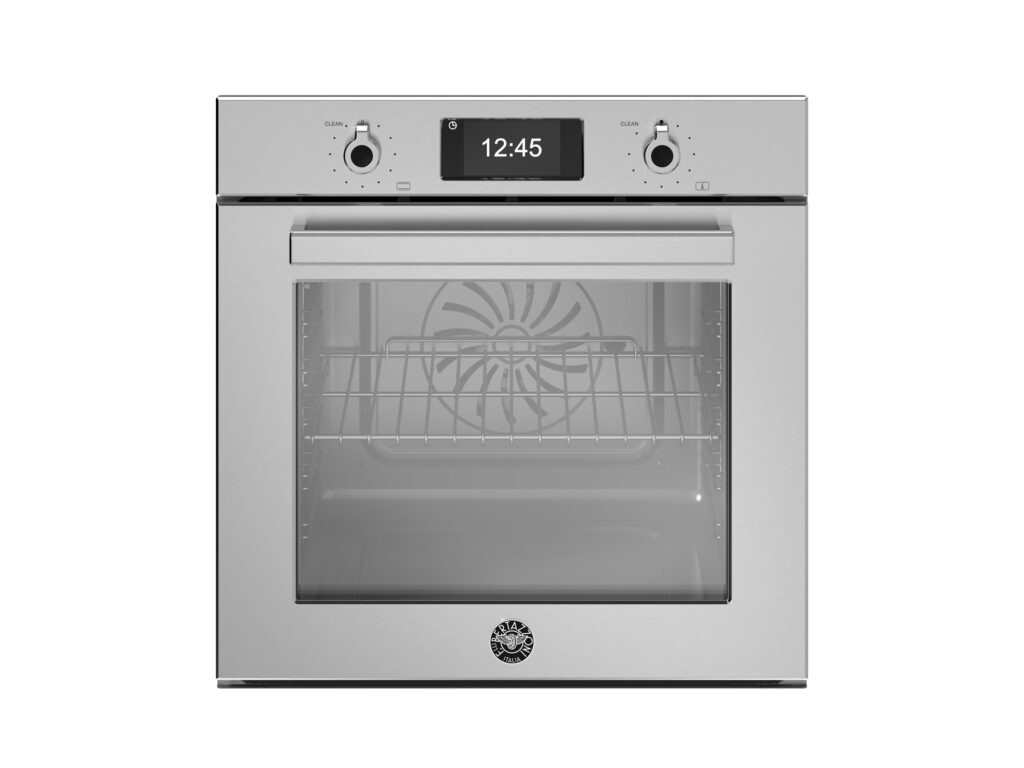 Духовой шкаф Bertazzoni Professional 60 см, электрический, пиролитическая очистка, TFT-дисплей, Total Steam, Нержавеющая сталь (аутлет)