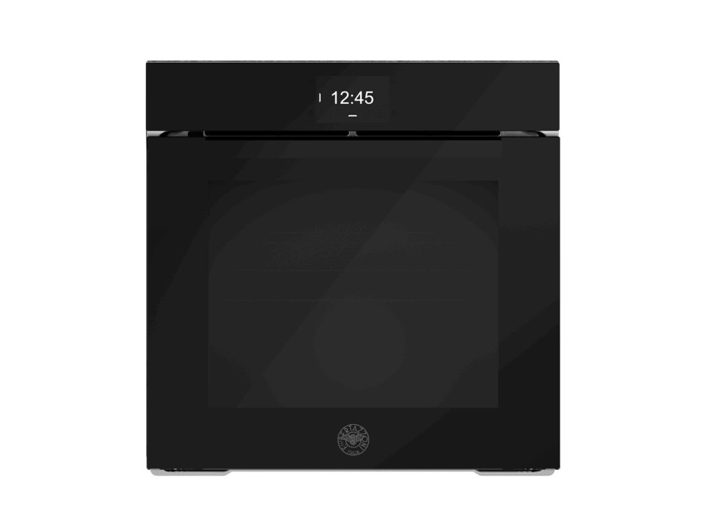 Built-in electric pyrolysis oven, Black glass