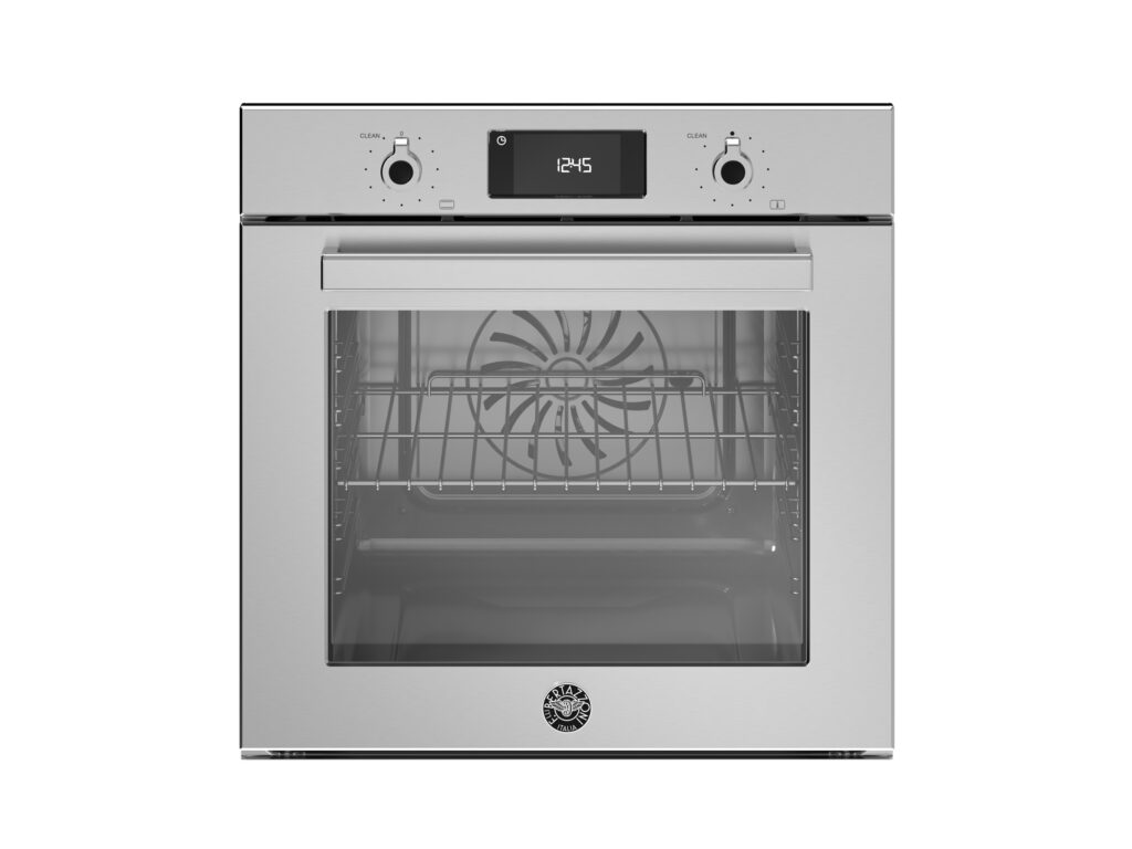 Built-in Oven Bertazzoni Professional 60 cm, electric, pyrolytic cleaning, LCD display, Stainless steel