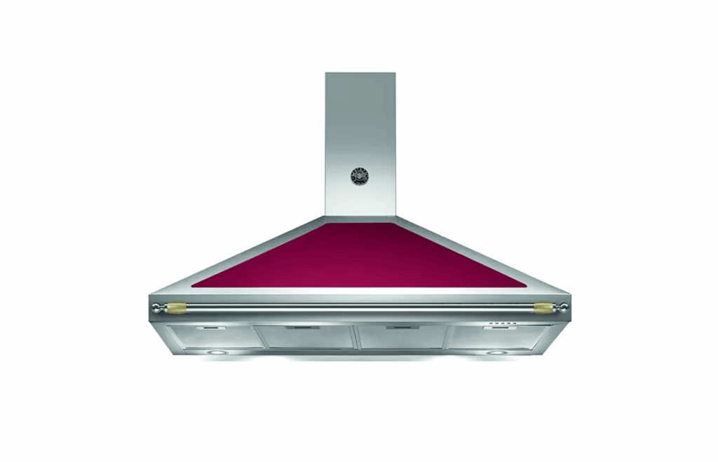 Вытяжка Bertazzoni серии Heritage K120HERVIA, 120 см, Бордовый матовый (аутлет)