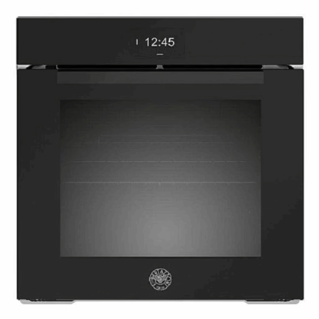 Built-in electric steam oven, Black glass