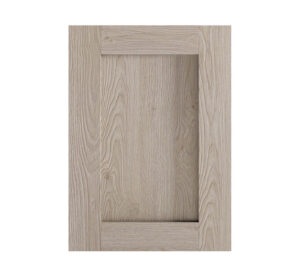 Door: solid oak frame