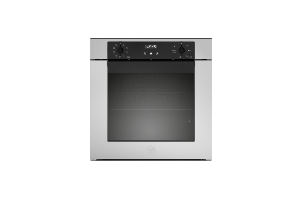 Электрический встраиваемый духовой шкаф Bertazzoni, светодиодный дисплей (LED), 60 см, Нержавеющая сталь (аутлет)
